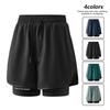 2026 Dual-Layer Men's Shorts: Sports, Running, Beach, Fitness