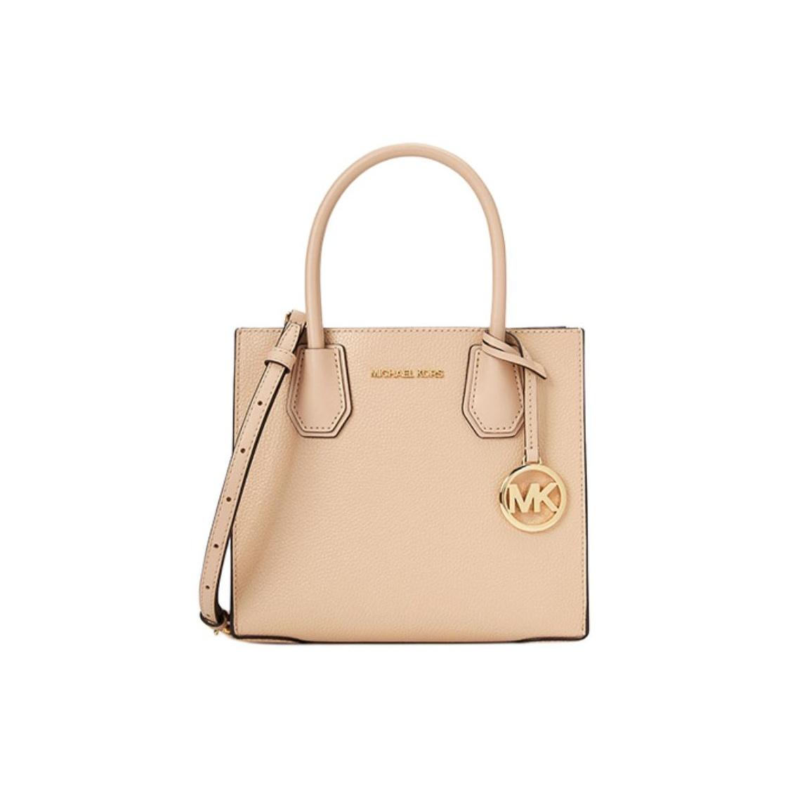 

Michael Kors MK Mercer Classic European And American Fashion Japanese And Korean Leather Accordion Shoulder Crossbody Tote Bag Medium 35S1GM9M2L-135 Basic Set (Bag+Dust Bag)