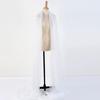 Luxurious Wedding Scarves Floor Length Sleeveless Bridal Scarf Ballroom Scarf for Weddings and Gatherings