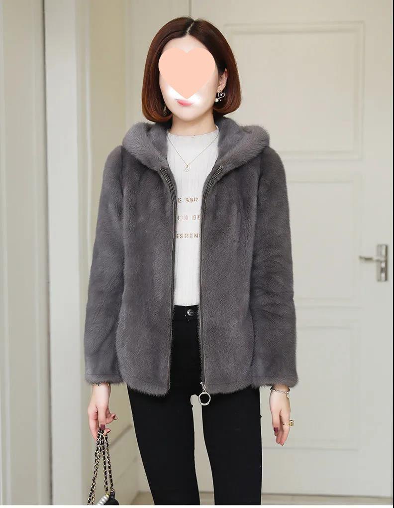 Women’s Double-Sided Coral Fleece Hoodie - Warm, Windproof, Zip-Up Cardigan for Casual Autumn/Winter Home Wear