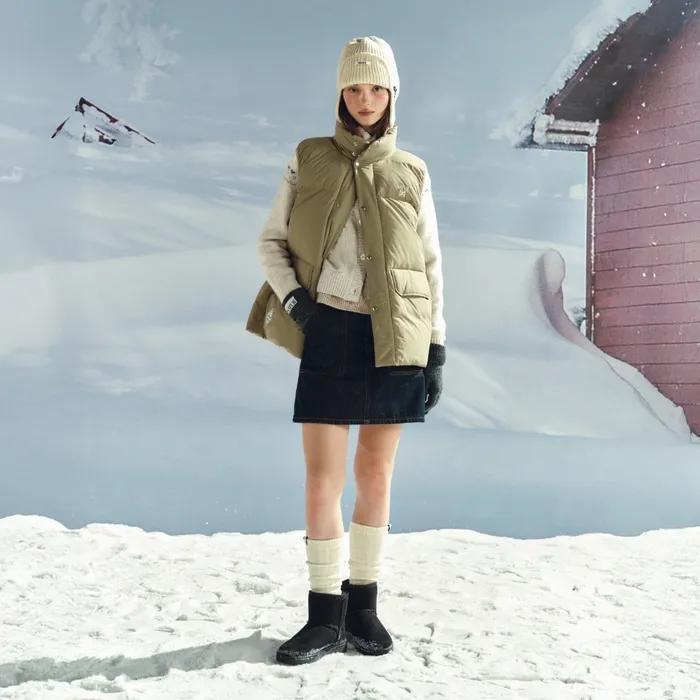 (W) Basic Leg Warmer Cream