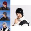 Classic Knit Hat Men With Windproof Design For Cold Weather Outdoor Activities