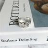 Retro European & American Open Punk Ring for Women - Trendy Japanese & Korean Style Woven Bracelet, Simple Student Index Finger Ring.