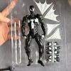 New Hot Black Neighbor Symbiosis Spider Man Handheld Venom Suit Joint Mobile Model Doll Toy