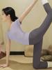 Women's Yoga Set: 2026 Slimming Short Sleeve Pilates Top