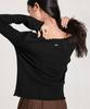 Leondeondada Frill Pendant T-Shirt, Black