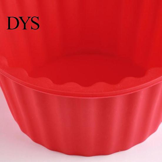 Cake Molds 3Pcs/Set Non-stick Easy Demoulding Soft Texture Tear Resistant Baking Silicone Big Top Giant Cupcake Fondant Moulds Bake Tool