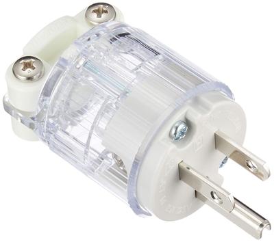 Meikosha Medical Grounding Plug for Commercial Power Circuits, White, ME2591