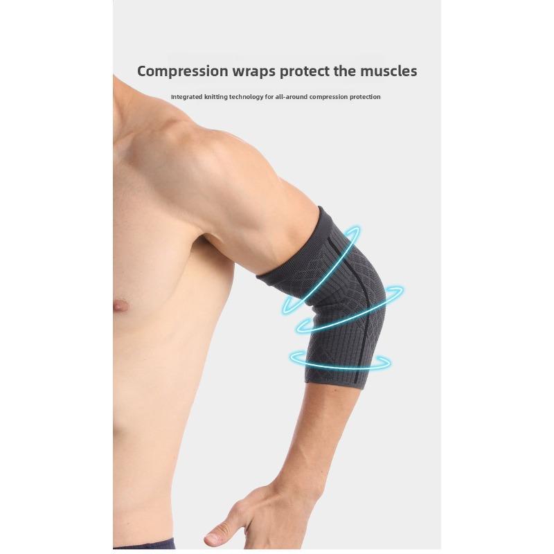 Sports Elbow Guard, Extended Protective, Sweat-Wicking and Breathable Cycling Arm Sleeve