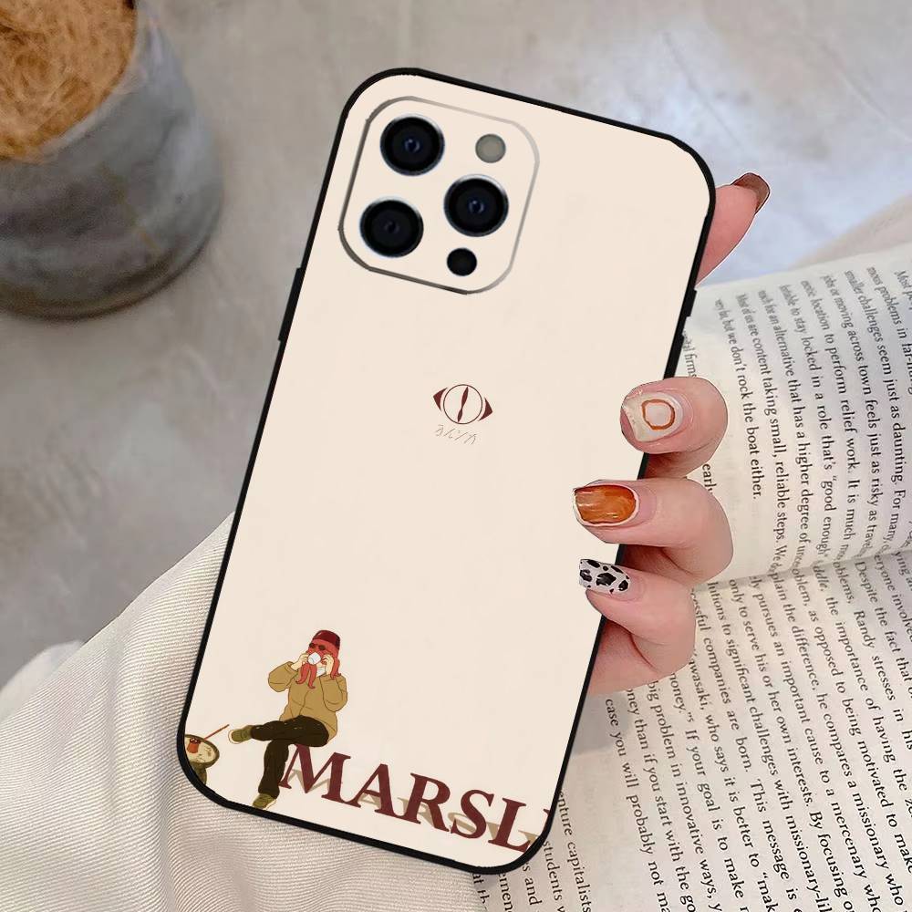 M-MUSIC Y-Yorushika S-sart Phone Case For iPhone 17, 16,15,14,13,12,11 Plus,Pro Max, Others Soft Black Cover