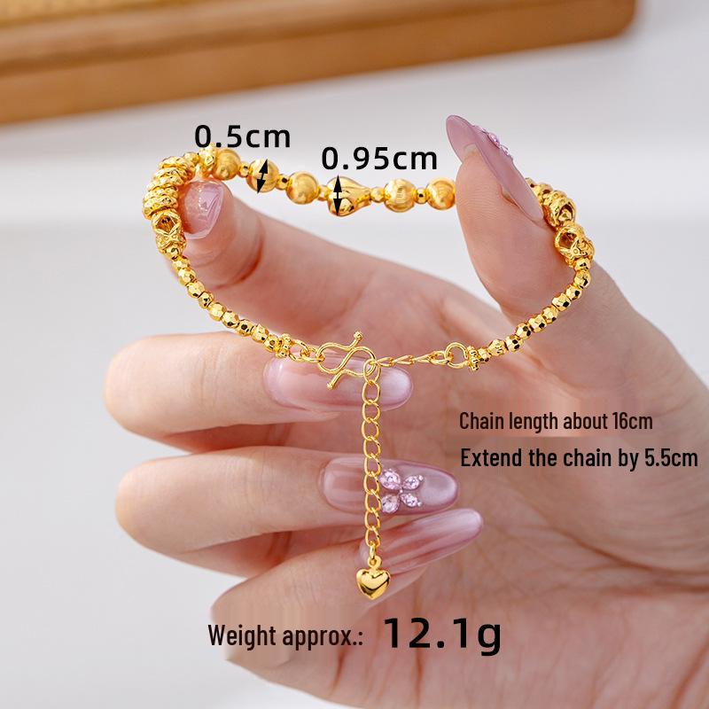 Ancient Five Emperor Coin Necklace & Diamond-Set Copper Earrings - Trendy, Long-Lasting Jewelry for Women