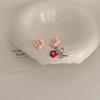 Colorful Zircon Drip Glaze Hoop Earrings: Chic Light Luxury Style for Fashion-Forward Women