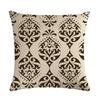 Geometric Design Cushion Cover Printed Linen Cushion Pillowcase Sofa Bedroom Children'S Room Home Decoration 45X45Cm