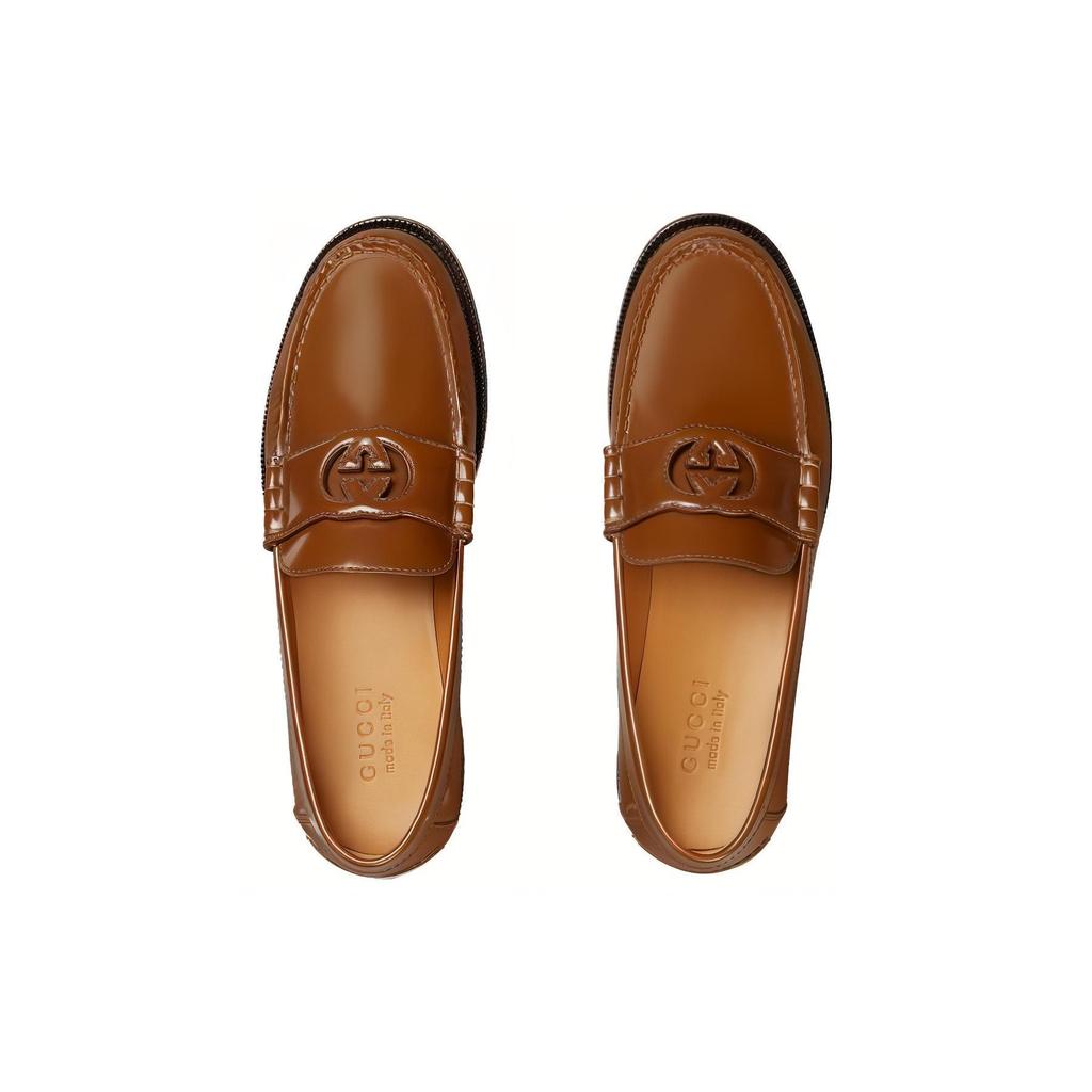 Gucci Loafer 'Interlocking G - Brown' 738470 17X00 2535