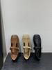 Retro Carved Square Head Shallow Mouth Single Shoes Flat-soled Small Leather Shoes Women's Niche Design French Mary Jane Shoes Autumn Women's Shoes