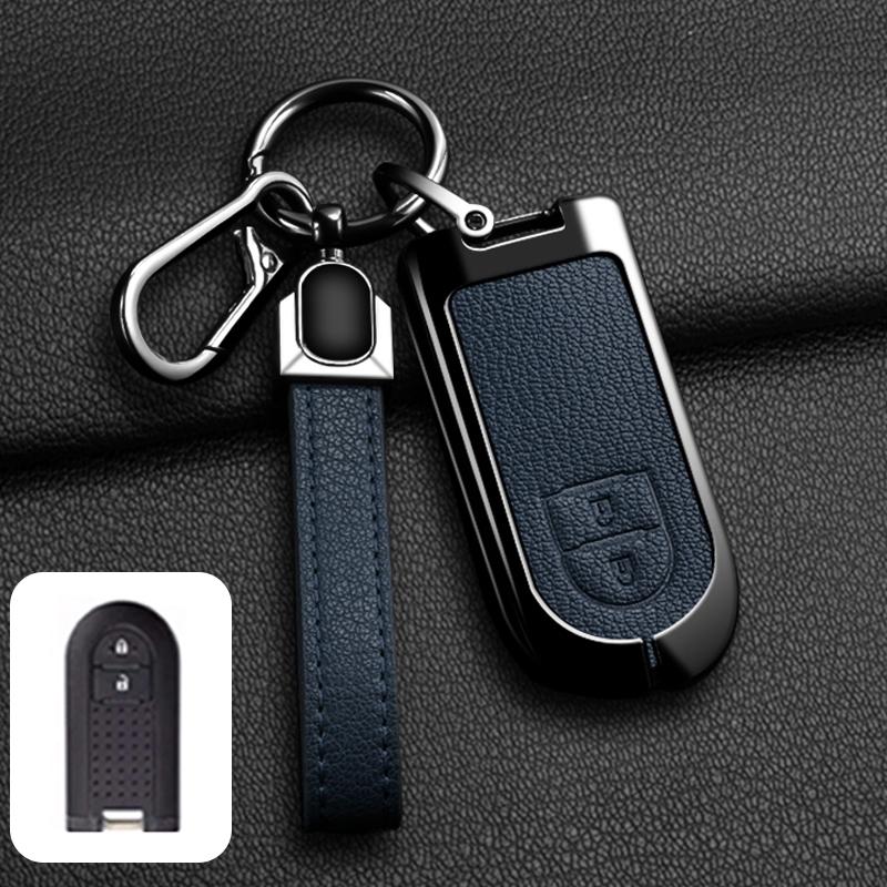 Styling Mouldings Zinc Alloy Car Key Case Cover Holder For Toyota Rush Passo Pixis Joy Epoch Daihatsu Tanto LA600S Moovecanvas L