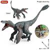 Oenux Jurassic Dinosaurus Indominus Rex Mosasaurus Saichania Dilophosauridae Spinosaurus Modell Actionfigurer Samling Leke for Barn