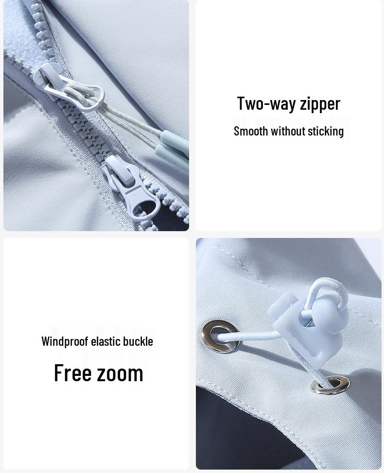 2024 Autumn Mountain System Outdoor Windbreaker: Couple's 3-in-1 Waterproof Jacket for Travel & Hiking