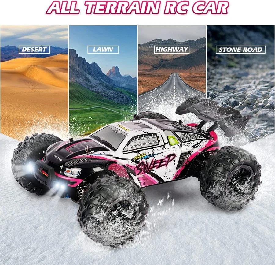 Rc Car 4x4 Off Road Drift Racing Cars 50/ 80km/h Super Brushless High Speed Waterproof Truck Remote Control Toy Kids Adults
