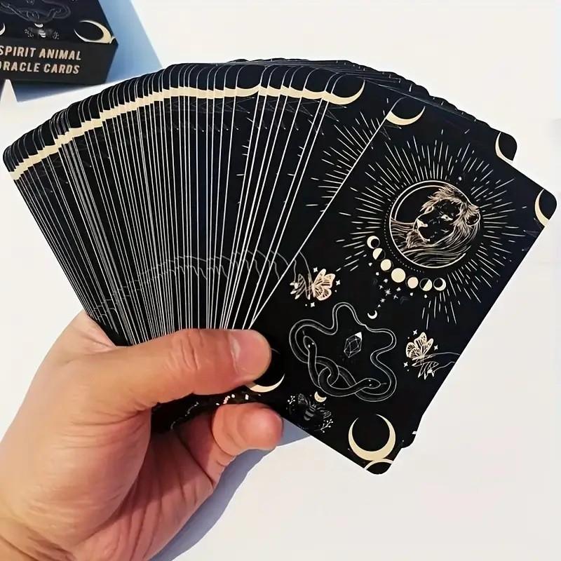 Spirit Animal Oracle Cards Deck For Party Games And Family Fun