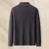 MONTAGUT Men's Zipper Stand-Up Collar Knit Sweater