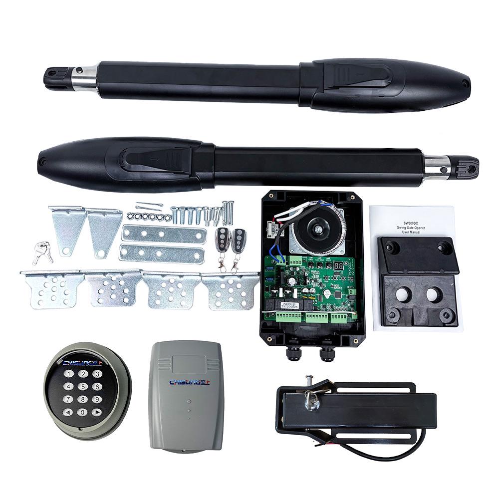 Electric Remote Swing Gate Opener for Courtyard Doors