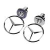 OFK3   For Mercedes Benz C/E/S Class W204 W212 W220 W210 W221 Car Front Ornaments Bonnet Logo Accessories