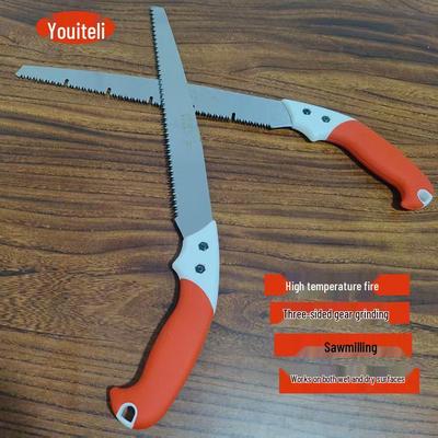 Home & Garden Labor-Saving Pruning Saw: Fine-Tooth Handsaw for Woodwork & Branch Cutting