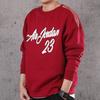 Jordan 23 Sweatshirts Men's Burgundy Crew Neck Moderate Regular CT6283-620