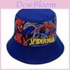 Spider Man Cartoon Printed Kids Fisherman Hat With Sun Protection For Outdoor Play