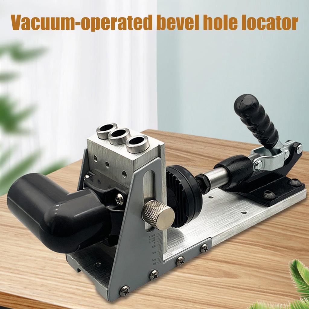 Portable Drill Guide Carpenter Hole Locator Precision Portable Punch Locator For Home Improvement Kitchen Cabinet Furniture