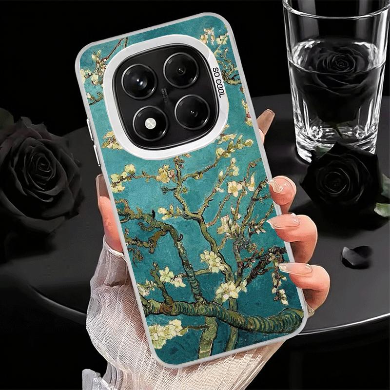 Van Gogh Oil Painting Aesthetics Shockproof Phone Case for Xiaomi Redmi Note 15 14 13 12 Pro Plus 11 11S 11T 5G Cover Anti Fall