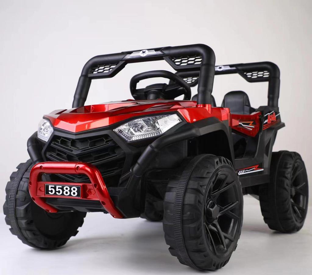 Children's and Adults' Remote-Control Electric Off-Road Car, Dual-Drive, Four-Wheel Toy Vehicle