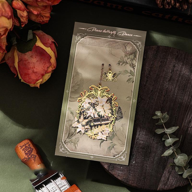 Butterfly Metal Hollow Bookmark Retro Teachers' Day Business Gifts Back To School Graduation Gift