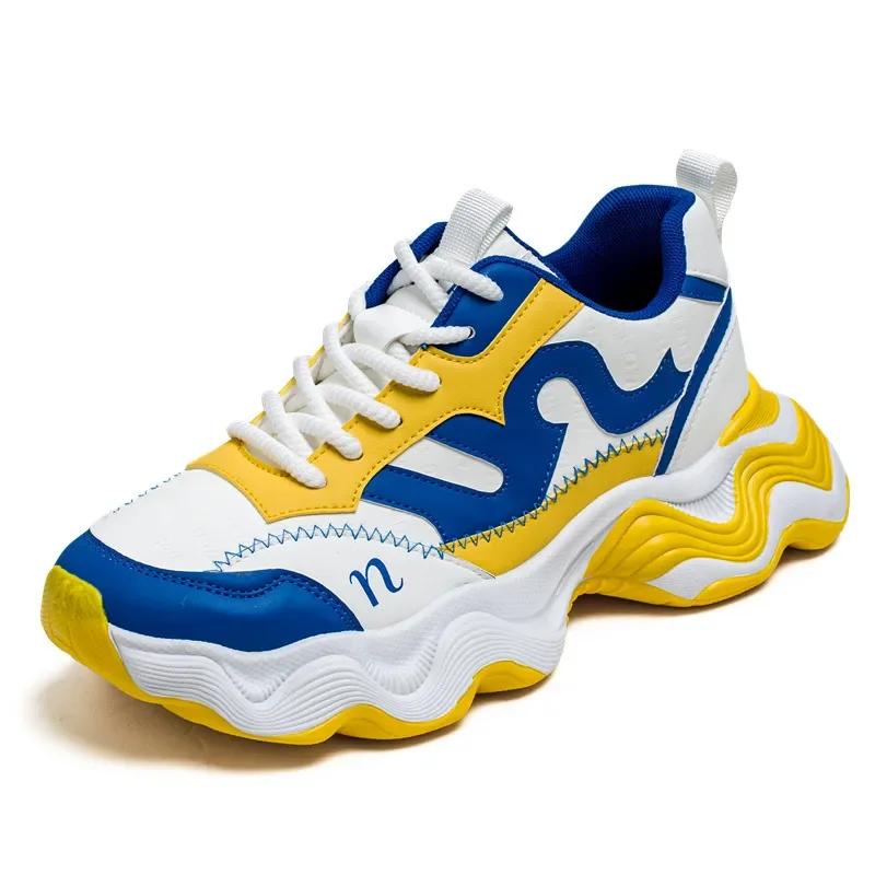 

New Men s Sneakers Outdoor Versatile Casual Shoes for Youth Thick soled Height Increasing Wear resistant Sports Running Shoes 44