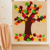 DIY Felt Maples Tree Ornaments Wall Hanging Decorations For Kids DIY Toys