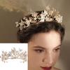 Hair Headband Bride Tiaras Wedding Baroque Rhinestone Crown Butterfly Hairband Hair Jewelry Crystal