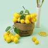 Filo di Limoni Artificiali Limoni Finti Vivaci Decorazione per Tavolo di Casa, Festa, Accessorio per Fotografia