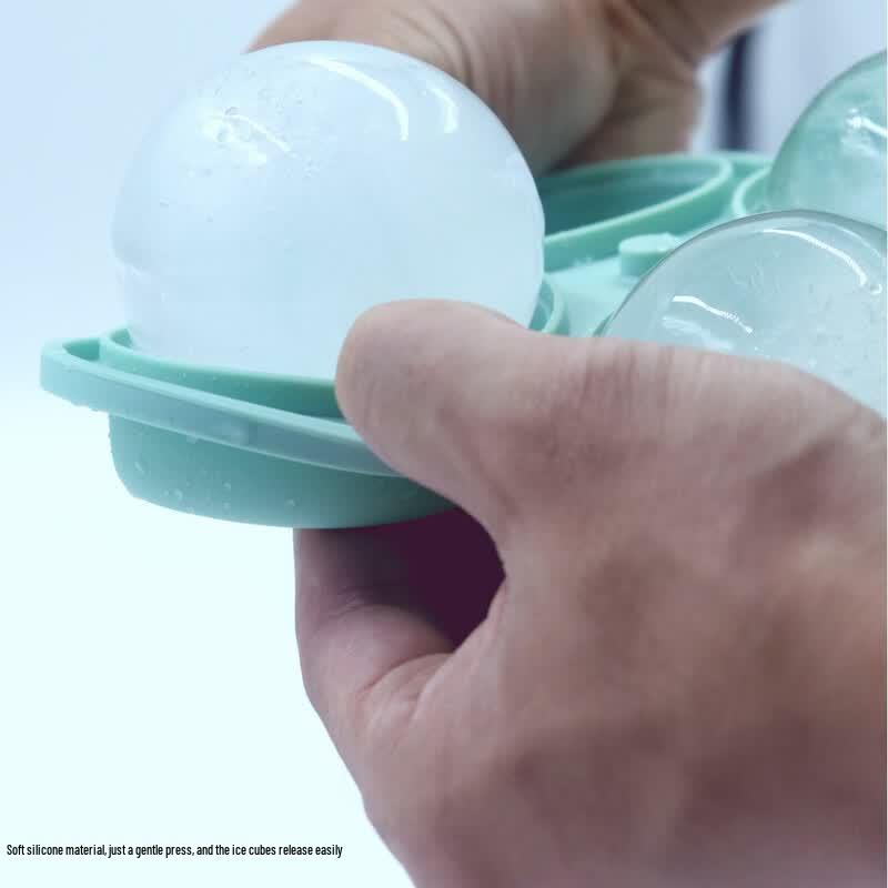 Food-Grade Round Silicone Ice Ball Maker