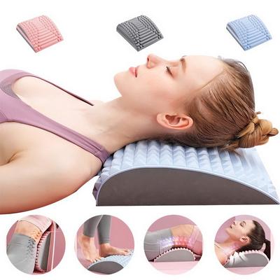 3 Colors Back Massager Stretcher Equipment Massage Tools Massageador Magic Stretch Fitness Lumbar Support Relaxation Spine Pain Relief