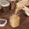 Sealed Push-Top Kitchen Jar for Tea, Grains & Coffee Beans - Moisture-Proof Storage Container