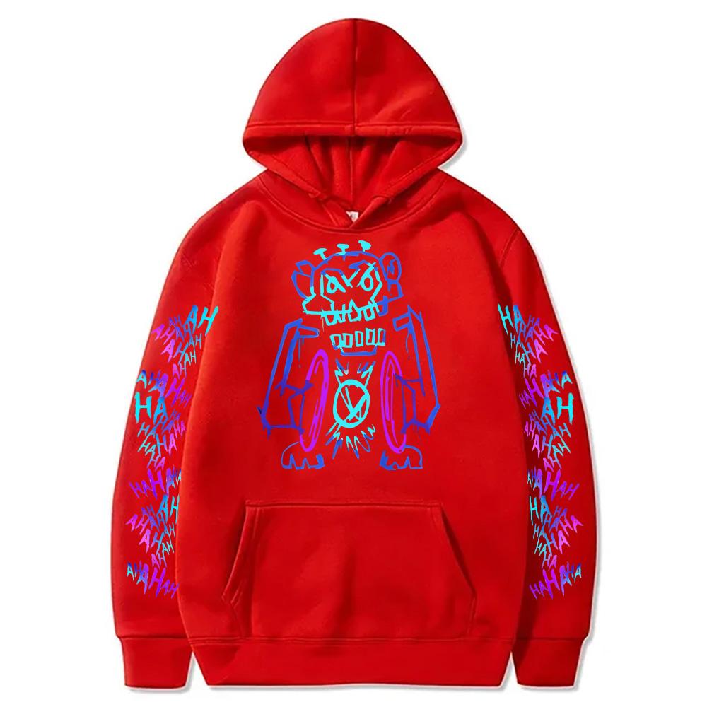 Monkey Graffiti Sweatshirt Arcane Jinx Hoodies Unisex Two Sides Street Sportswear Harajuku Grunge Aesthetic Pullovers