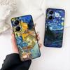 Starry Night Van Sunflower Gogh Phone Case for Xiaomi Poco C85 C65 C75 X7 X6 M6 M8 F7 F8 Ultra F6 Pro Protective Cover