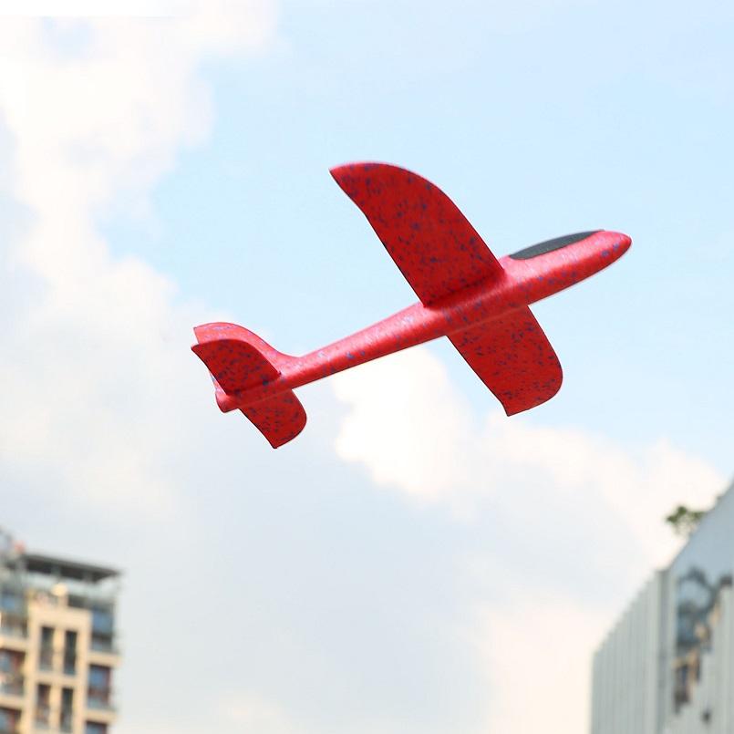 49CM Hand Throw Free Fly Glider Planes Foam Model EPP Breakout Aircraft Party Game Children Outdoor Fun Gift Toys For Kids