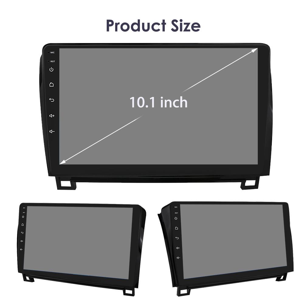 Hizpo 9 Inch Head Unit 2Din Car Android Radio Multimedia Player for Toyota Tundra Sequoia 2 Din Autoradio Video GPS Navi WiFi Carplay 4G DSP DVR Cam