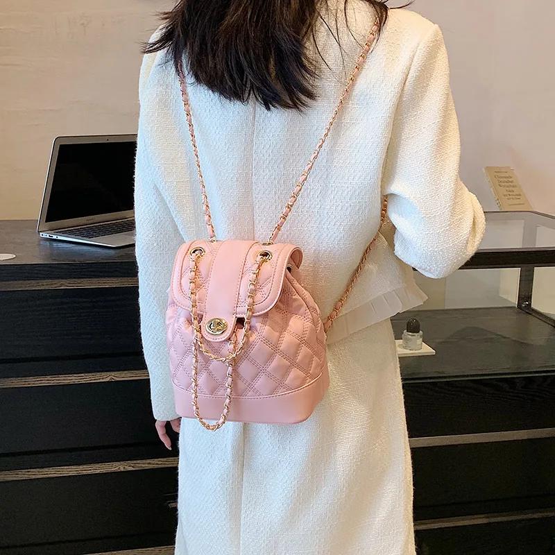 

Женская сумка через плечо из искусственной кожи, студенческий рюкзак, повседневный рюкзак, корейская мода