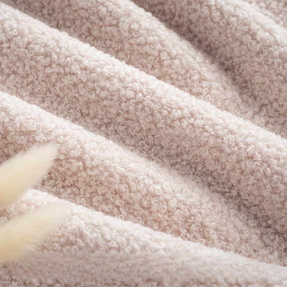 100x145cm Thickened Lamb Wool Fabric for Winter Hoodies, Outerwear, Pillows, Pet Beds, Handmade DIY Clothing Fabric