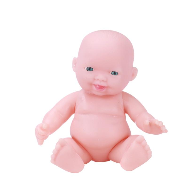 

Кукла Реборн ПВХ Кукла Мини Виниловая Имитация Младенца Мягкая Резиновая Кукла Детская Игрушка для Раннего Развития 12cm