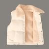 2026 Children's Fleece Vest - Girls' Autumn/Winter Warm Top Outerwear