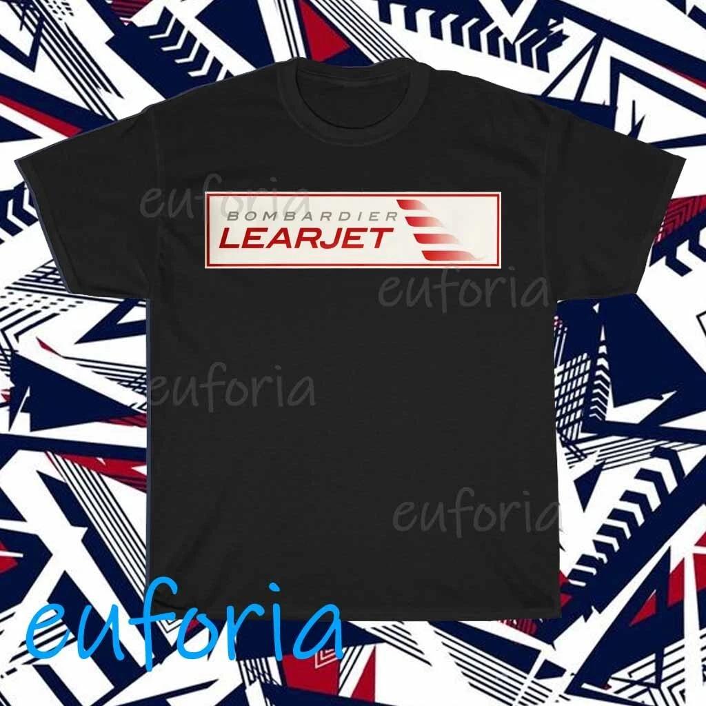 Bombardier Learjet Logo T-Shirt Funny Size S to 5XL XXXL